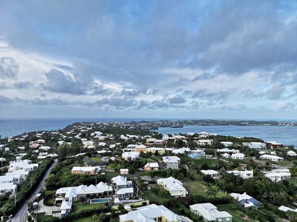 Panoramic views of Bermuda from the top of the Gibbs Hill Lighthouse.