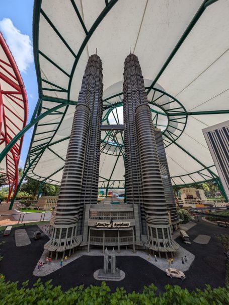 Petronas Towers made out of Lego at Legoland Malaysia