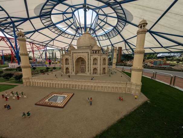 Taj Mahal built out of Lego at Legoland Malaysia