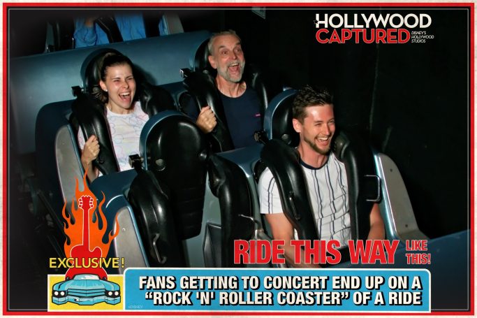 I&B's Founder, Husband & Dad riding rock n roller coaster